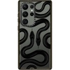 image:imageCASETiFY for Galaxy S25 Case  Impact  82 ft 4x Military Grade Drop Protection  Chrome Doodles  BlackBlack Kingsnake