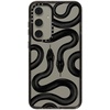 image:imageCASETiFY for Galaxy S25 Case  Impact  82 ft 4x Military Grade Drop Protection  Chrome Doodles  BlackBlack Kingsnake
