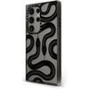 image:imageCASETiFY for Galaxy S25 Case  Impact  82 ft 4x Military Grade Drop Protection  Chrome Doodles  BlackBlack Kingsnake