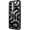image:imageCASETiFY for Galaxy S25 Case  Impact  82 ft 4x Military Grade Drop Protection  Chrome Doodles  BlackBlack Kingsnake