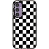 image:imageCASETiFY for Galaxy S25 Case  Impact  82 ft 4x Military Grade Drop Protection  Chrome Doodles  BlackBlack White Check Checkerboard