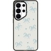 image:imageCASETiFY for Galaxy S25 Case  Impact  82 ft 4x Military Grade Drop Protection  Chrome Doodles  BlackBlue Dreamy Ribbon