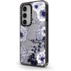 image:imageCASETiFY for Galaxy S25 Case  Impact  82 ft 4x Military Grade Drop Protection  Chrome Doodles  BlackBlue Spring