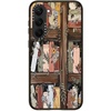 image:imageCASETiFY for Galaxy S25 Case  Impact  82 ft 4x Military Grade Drop Protection  Chrome Doodles  BlackBookshelf Garden