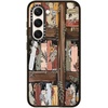 image:imageCASETiFY for Galaxy S25 Case  Impact  82 ft 4x Military Grade Drop Protection  Chrome Doodles  BlackBookshelf Garden