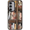 image:imageCASETiFY for Galaxy S25 Case  Impact  82 ft 4x Military Grade Drop Protection  Chrome Doodles  BlackBookshelf Garden