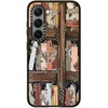 image:imageCASETiFY for Galaxy S25 Case  Impact  82 ft 4x Military Grade Drop Protection  Chrome Doodles  BlackBookshelf Garden
