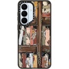 image:imageCASETiFY for Galaxy S25 Case  Impact  82 ft 4x Military Grade Drop Protection  Chrome Doodles  BlackBookshelf Garden