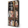 image:imageCASETiFY for Galaxy S25 Case  Impact  82 ft 4x Military Grade Drop Protection  Chrome Doodles  BlackBookshelf Garden