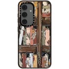 image:imageCASETiFY for Galaxy S25 Case  Impact  82 ft 4x Military Grade Drop Protection  Chrome Doodles  BlackBookshelf Garden