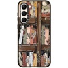 image:imageCASETiFY for Galaxy S25 Case  Impact  82 ft 4x Military Grade Drop Protection  Chrome Doodles  BlackBookshelf Garden