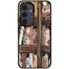 image:imageCASETiFY for Galaxy S25 Case  Impact  82 ft 4x Military Grade Drop Protection  Chrome Doodles  BlackBookshelf Garden