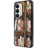 image:imageCASETiFY for Galaxy S25 Case  Impact  82 ft 4x Military Grade Drop Protection  Chrome Doodles  BlackBookshelf Garden