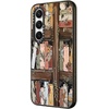 image:imageCASETiFY for Galaxy S25 Case  Impact  82 ft 4x Military Grade Drop Protection  Chrome Doodles  BlackBookshelf Garden