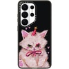 image:imageCASETiFY for Galaxy S25 Case  Impact  82 ft 4x Military Grade Drop Protection  Chrome Doodles  BlackCLOWN KITTY