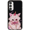 image:imageCASETiFY for Galaxy S25 Case  Impact  82 ft 4x Military Grade Drop Protection  Chrome Doodles  BlackCLOWN KITTY