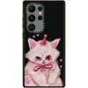 image:imageCASETiFY for Galaxy S25 Case  Impact  82 ft 4x Military Grade Drop Protection  Chrome Doodles  BlackCLOWN KITTY