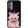 image:imageCASETiFY for Galaxy S25 Case  Impact  82 ft 4x Military Grade Drop Protection  Chrome Doodles  BlackCLOWN KITTY