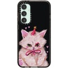 image:imageCASETiFY for Galaxy S25 Case  Impact  82 ft 4x Military Grade Drop Protection  Chrome Doodles  BlackCLOWN KITTY