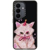 image:imageCASETiFY for Galaxy S25 Case  Impact  82 ft 4x Military Grade Drop Protection  Chrome Doodles  BlackCLOWN KITTY