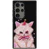 image:imageCASETiFY for Galaxy S25 Case  Impact  82 ft 4x Military Grade Drop Protection  Chrome Doodles  BlackCLOWN KITTY