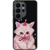 image:imageCASETiFY for Galaxy S25 Case  Impact  82 ft 4x Military Grade Drop Protection  Chrome Doodles  BlackCLOWN KITTY