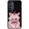 image:imageCASETiFY for Galaxy S25 Case  Impact  82 ft 4x Military Grade Drop Protection  Chrome Doodles  BlackCLOWN KITTY