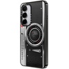 image:imageCASETiFY for Galaxy S25 Case  Impact  82 ft 4x Military Grade Drop Protection  Chrome Doodles  BlackCamera Case  Classic