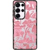 image:imageCASETiFY for Galaxy S25 Case  Impact  82 ft 4x Military Grade Drop Protection  Chrome Doodles  BlackCheetah Paradise Pink
