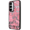 image:imageCASETiFY for Galaxy S25 Case  Impact  82 ft 4x Military Grade Drop Protection  Chrome Doodles  BlackCheetah Paradise Pink
