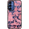 image:imageCASETiFY for Galaxy S25 Case  Impact  82 ft 4x Military Grade Drop Protection  Chrome Doodles  BlackCheetah Paradise Pink
