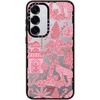 image:imageCASETiFY for Galaxy S25 Case  Impact  82 ft 4x Military Grade Drop Protection  Chrome Doodles  BlackCheetah Paradise Pink