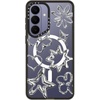 image:imageCASETiFY for Galaxy S25 Case  Impact  82 ft 4x Military Grade Drop Protection  Chrome Doodles  BlackChrome Doodle