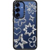 image:imageCASETiFY for Galaxy S25 Case  Impact  82 ft 4x Military Grade Drop Protection  Chrome Doodles  BlackChrome Doodles