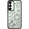 image:imageCASETiFY for Galaxy S25 Case  Impact  82 ft 4x Military Grade Drop Protection  Chrome Doodles  BlackChrome Doodles