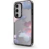 image:imageCASETiFY for Galaxy S25 Case  Impact  82 ft 4x Military Grade Drop Protection  Chrome Doodles  BlackClouds