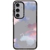 image:imageCASETiFY for Galaxy S25 Case  Impact  82 ft 4x Military Grade Drop Protection  Chrome Doodles  BlackClouds