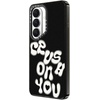image:imageCASETiFY for Galaxy S25 Case  Impact  82 ft 4x Military Grade Drop Protection  Chrome Doodles  BlackCrush on You