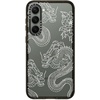 image:imageCASETiFY for Galaxy S25 Case  Impact  82 ft 4x Military Grade Drop Protection  Chrome Doodles  BlackDRAGONS