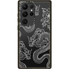 image:imageCASETiFY for Galaxy S25 Case  Impact  82 ft 4x Military Grade Drop Protection  Chrome Doodles  BlackDRAGONS