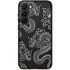image:imageCASETiFY for Galaxy S25 Case  Impact  82 ft 4x Military Grade Drop Protection  Chrome Doodles  BlackDRAGONS
