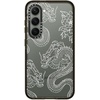 image:imageCASETiFY for Galaxy S25 Case  Impact  82 ft 4x Military Grade Drop Protection  Chrome Doodles  BlackDRAGONS