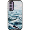 image:imageCASETiFY for Galaxy S25 Case  Impact  82 ft 4x Military Grade Drop Protection  Chrome Doodles  BlackDeep Blue Sea