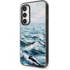 image:imageCASETiFY for Galaxy S25 Case  Impact  82 ft 4x Military Grade Drop Protection  Chrome Doodles  BlackDeep Blue Sea