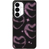 image:imageCASETiFY for Galaxy S25 Case  Impact  82 ft 4x Military Grade Drop Protection  Chrome Doodles  BlackDreamy Heart