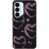 image:imageCASETiFY for Galaxy S25 Case  Impact  82 ft 4x Military Grade Drop Protection  Chrome Doodles  BlackDreamy Heart