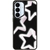 image:imageCASETiFY for Galaxy S25 Case  Impact  82 ft 4x Military Grade Drop Protection  Chrome Doodles  BlackDreamy Star
