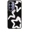 image:imageCASETiFY for Galaxy S25 Case  Impact  82 ft 4x Military Grade Drop Protection  Chrome Doodles  BlackDreamy Star