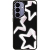 image:imageCASETiFY for Galaxy S25 Case  Impact  82 ft 4x Military Grade Drop Protection  Chrome Doodles  BlackDreamy Star