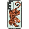 image:imageCASETiFY for Galaxy S25 Case  Impact  82 ft 4x Military Grade Drop Protection  Chrome Doodles  BlackFierce Tiger